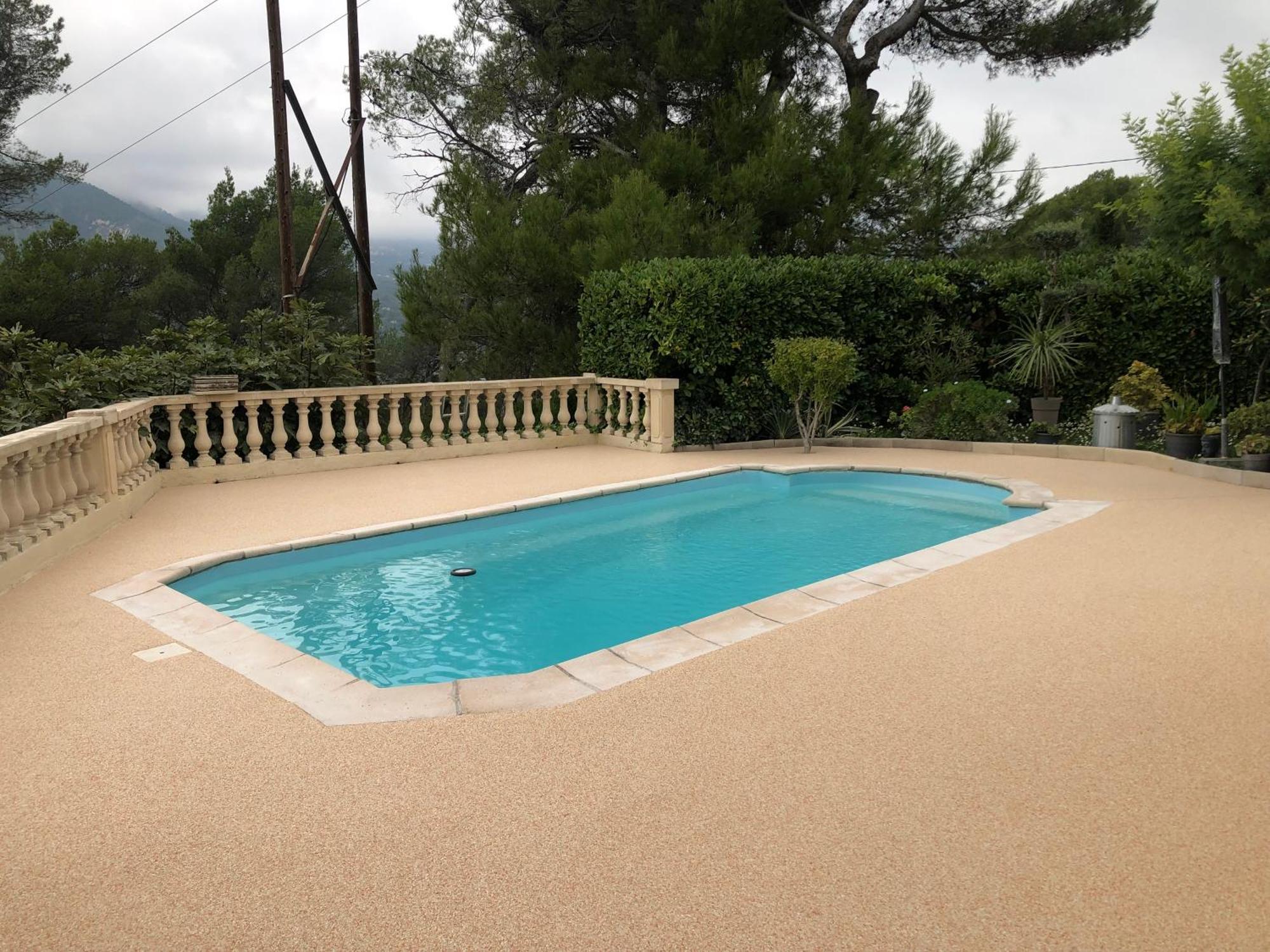 Charmante Villa A 15 Min De Nice Avec Piscine Blausasc Exterior foto
